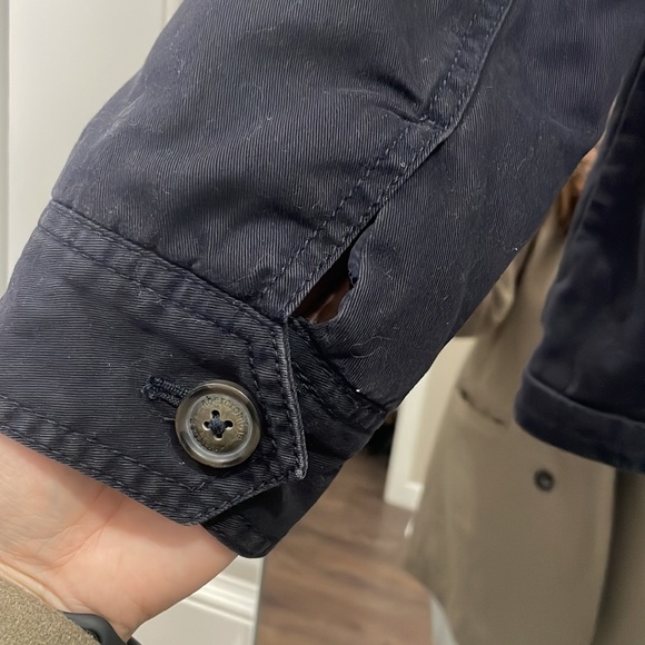 abercrombie & fitch Parka in navy blue - Picture 7 of 7